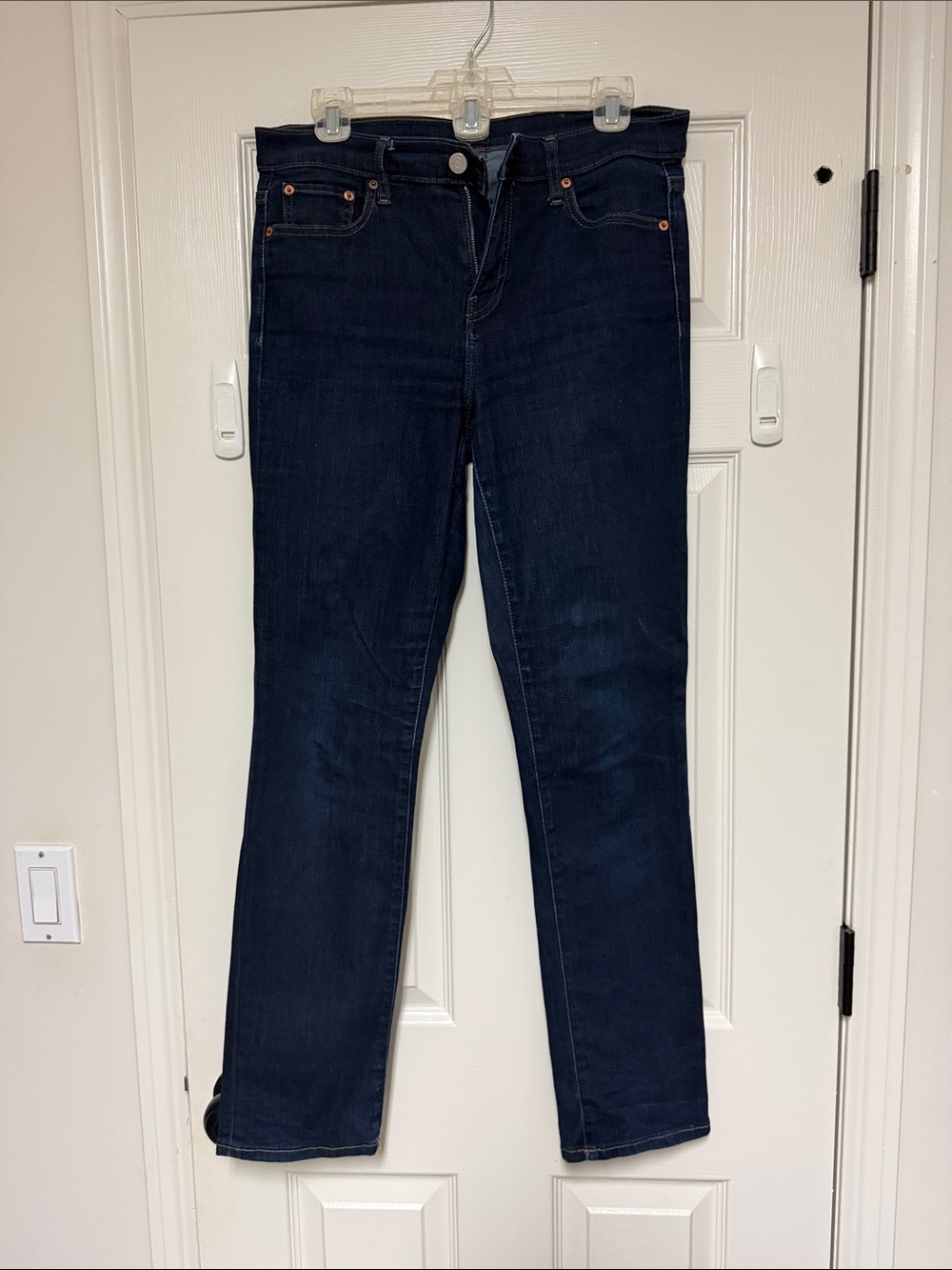 GAP Women's Dark Indigo Straight Leg Jeans